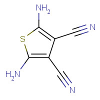 17989-89-8 2,5-DIAMINO-3,4-DICYANOTHIOPHENE chemical structure
