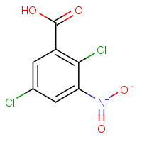 88-86-8 2,5-Dichloro-3-nitrobenzoic acid chemical structure