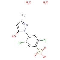 306935-68-2 2,5-DICHLORO-4-(5-HYDROXY-3-METHYL-1H-PYRAZOL-1-YL)BENZENESULFONIC ACID DIHYDRATE chemical structure