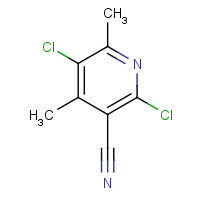 91591-63-8 2,5-DICHLORO-4,6-DIMETHYLNICOTINONITRILE chemical structure