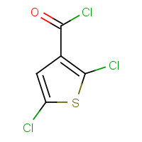 57248-14-3 2,5-DICHLOROTHIOPHENE-3-CARBONYL CHLORIDE chemical structure
