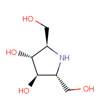 59920-31-9 2,5-DIDEOXY-2,5-IMINO-D-MANNITOL chemical structure