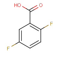 2991-28-8 2,5-Difluorobenzoic acid chemical structure