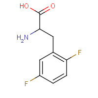 32133-38-3 2,5-DIFLUORO-DL-PHENYLALANINE chemical structure