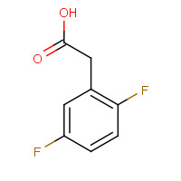 85068-27-5 2,5-Difluorophenylacetic acid chemical structure