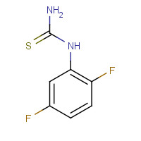 207981-44-0 2,5-DIFLUOROPHENYLTHIOUREA chemical structure