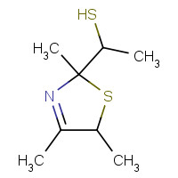 84310-28-1 2-Thiazolemethanethiol,2,5-dihydro-a,2,4,5-tetramethyl chemical structure