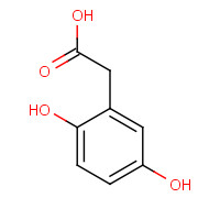 451-13-8 HOMOGENTISIC ACID chemical structure