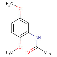 3467-59-2 2',5'-DIMETHOXYACETANILIDE chemical structure