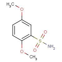 19116-90-6 2,5-DIMETHOXYBENZENESULFONAMIDE chemical structure