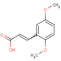 10538-51-9 2,5-Dimethoxycinnamic acid chemical structure