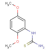 67617-98-5 1-(2,5-DIMETHOXYPHENYL)-2-THIOUREA chemical structure