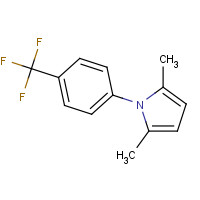 570-05-8 2,5-DIMETHYL-1-[4-(TRIFLUOROMETHYL)PHENYL]PYRROLE chemical structure