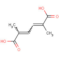 20514-41-4 2,5-DIMETHYL-2,4-HEXADIENEDIOIC ACID chemical structure