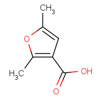 636-44-2 2,5-DIMETHYL-3-FUROIC ACID chemical structure