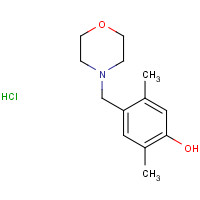 33625-43-3 2,5-DIMETHYL-4-(MORPHOLINOMETHYL)PHENOL HYDROCHLORIDE chemical structure