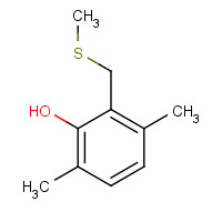 4626-23-7 2,5-DIMETHYL-6-(METHYLTHIOMETHYL)PHENOL chemical structure