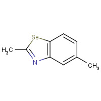 2818-89-5 2,5-DIMETHYLBENZOSELENAZOLE chemical structure