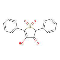 54714-10-2 2,5-DIPHENYL-4-HYDROXY-3-OXO-2,3-DIHYDROTHIOPHENE 1,1-DIOXIDE chemical structure