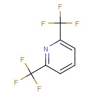 455-00-5 2,6-BIS(TRIFLUOROMETHYL)PYRIDINE chemical structure