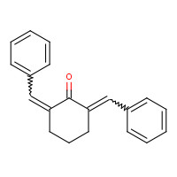 897-78-9 2,6-DIBENZYLIDENECYCLOHEXANONE chemical structure