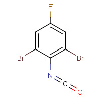 76393-18-5 2,6-DIBROMO-4-FLUOROPHENYL ISOCYANATE chemical structure