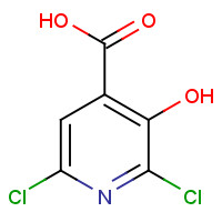 185422-96-2 2,6-DICHLORO-3-HYDROXYPYRIDINE-4-CARBOXYLIC ACID chemical structure