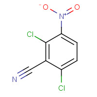 5866-98-8 2,6-DICHLORO-3-NITROBENZONITRILE chemical structure