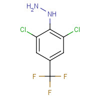 86398-94-9 2,6-DICHLORO-4-(TRIFLUOROMETHYL)PHENYLHYDRAZINE chemical structure