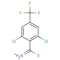 175205-87-5 2,6-DICHLORO-4-(TRIFLUOROMETHYL)THIOBENZAMIDE chemical structure