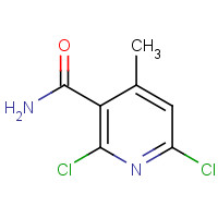 38841-54-2 2,6-DICHLORO-4-METHYLNICOTINAMIDE chemical structure