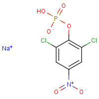 207853-71-2 2,6-DICHLORO-4-NITROPHENYL PHOSPHATE MONOSODIUM SALT HYDRATE chemical structure