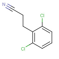 3215-64-3 2,6-Dichlorobenzyl acetonitrile chemical structure
