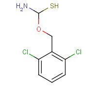 7534-64-7 2,6-DICHLOROBENZYL THIOCYANATE chemical structure