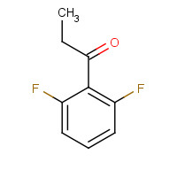 85068-31-1 2',6'-DIFLUOROPROPIOPHENONE chemical structure