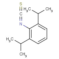 25343-70-8 2,6-DIISOPROPYLPHENYL ISOTHIOCYANATE chemical structure