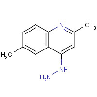 29125-48-2 2,6-DIMETHYL-4-HYDRAZINOQUINOLINE chemical structure