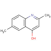 15644-82-3 2,6-Dimethyl-4-quinolinol chemical structure