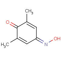 4965-29-1 2,6-DIMETHYLBENZOQUINONE 4-OXIME chemical structure