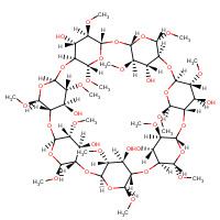 51166-71-3 2,6-DI-O-METHYL-BETA-CYCLODEXTRIN chemical structure