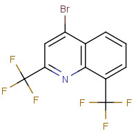 35853-45-3 2,8-BIS(TRIFLUOROMETHYL)-4-BROMOQUINOLINE chemical structure
