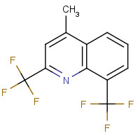 57124-23-9 2,8-BIS(TRIFLUOROMETHYL)-4-METHYLQUINOLINE chemical structure