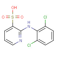 55842-05-2 2-[(2,6-DICHLOROPHENYL)AMINO]-PYRIDINE-3-SULFONIC ACID chemical structure