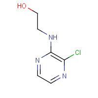 84066-20-6 2-[(3-CHLORO-2-PYRAZINYL)AMINO]-1-ETHANOL chemical structure