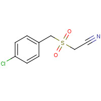 175137-57-2 2-[(4-CHLOROBENZYL)SULFONYL]ACETONITRILE chemical structure