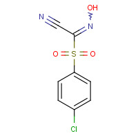 74755-02-5 2-[(4-CHLOROPHENYL)SULFONYL]-2-HYDROXYIMINOACETONITRILE chemical structure