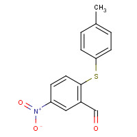 175278-42-9 2-[(4-METHYLPHENYL)THIO]-5-NITROBENZALDEHYDE chemical structure
