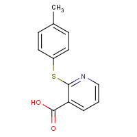 955-53-3 2-[(4-METHYLPHENYL)THIO]NICOTINIC ACID chemical structure