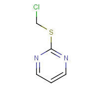19834-93-6 2-((Chloromethyl)thio)pyrimidine chemical structure