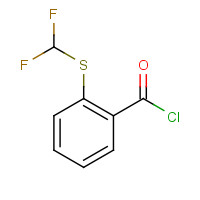 79676-60-1 2-(DIFLUOROMETHYLTHIO)BENZOYL CHLORIDE chemical structure